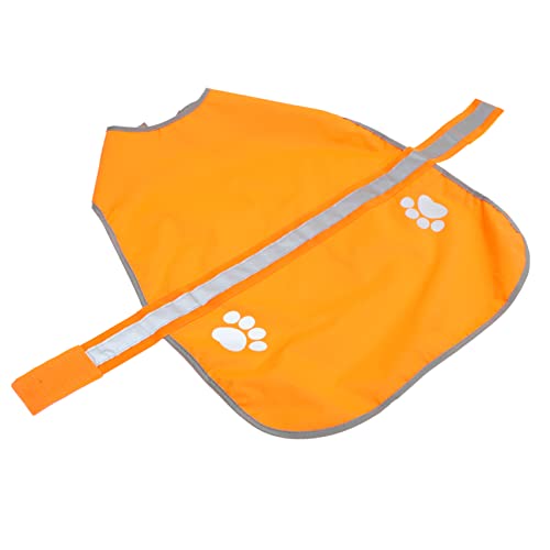 WEKAMOS Reflektierende Hundeweste für Mittlere Hunde Fluoreszierende Sicherheitsweste Wasserabweisend Verstellbar für Reisen und Outdoor Aktivitäten Orange WEKAMOS Reflektierende Hundeweste für Mittlere Hunde Fluoreszierende Sicherheitsweste Wasserabweisend Verstellbar für Reisen und Outdoor Aktivitäten Orange von WEKAMOS