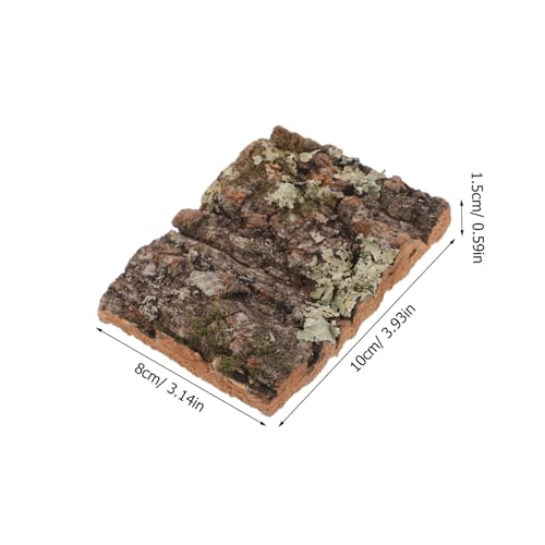 WEKAMOS Reptilien Korkrinde Terrarium Rückwand Natürliche Baumrinde für Klettern und Verstecken Reptilien Lebensraum Wanddeko Aquarium Hintergrund Langlebig und von WEKAMOS