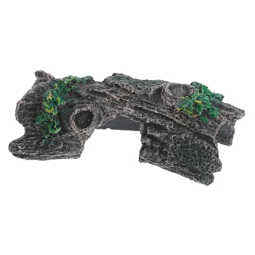 WEKAMOS Reptilien Versteck Höhle aus Harz Terrarium Dekoration Baumhöhle Design Dunkle Rückzugsmöglichkeit Sicher für Reptilien Langlebig und Realistisch für Gehege Schildkröten Eidechsen WEKAMOS Reptilien Versteck Höhle aus Harz Terrarium Dekoration Baumhöhle Design Dunkle Rückzugsmöglichkeit Sicher für Reptilien Langlebig und Realistisch für Gehege Schildkröten Eidechsen von WEKAMOS