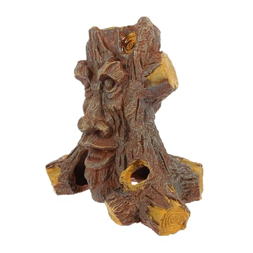 WEKAMOS Reptilien Versteck aus Hochwertigem Harz mit Realistischem Baumloch Design Langlebig und Sicher als Terrariendekoration für Echsen Spinnen und Andere Klettertiere WEKAMOS Reptilien Versteck aus Hochwertigem Harz mit Realistischem Baumloch Design Langlebig und Sicher als Terrariendekoration für Echsen Spinnen und Andere Klettertiere von WEKAMOS