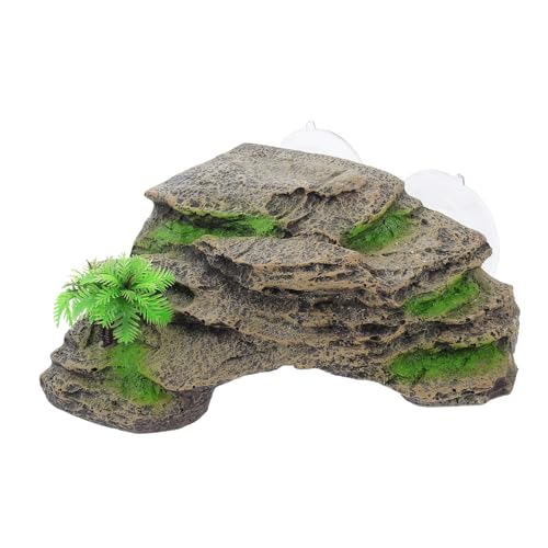 WEKAMOS Resin Aquarium Schildkröten Kletterplattform mit Saugnäpfen Langlebige Reptilien Sonnenplattform und Dekoration für Glas Acrylfische Naturnahe Terrassenlandschaft für WEKAMOS Resin Aquarium Schildkröten Kletterplattform mit Saugnäpfen Langlebige Reptilien Sonnenplattform und Dekoration für Glas Acrylfische Naturnahe Terrassenlandschaft für von WEKAMOS