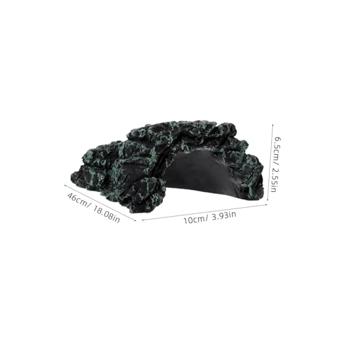 WEKAMOS Resin Reptilien Versteck Höhle Schildkröten Unterschlupf Terrarium Dekoration für Wasserschildkröten Schlangen Eidechsen Frösche und Kriechtiere Sichere Rückzugsstätte Zubehör WEKAMOS Resin Reptilien Versteck Höhle Schildkröten Unterschlupf Terrarium Dekoration für Wasserschildkröten Schlangen Eidechsen Frösche und Kriechtiere Sichere Rückzugsstätte Zubehör von WEKAMOS