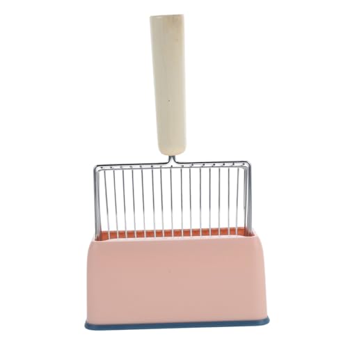WEKAMOS Schaufel für Katzenstreu Wurfschaufel Streuschaufel für feine Streu Streuschaufel für Katzen Edelstahl -Müllschugel Katzenstreuschaufel aus Metall Feine Streuschaufel Holz Rosa WEKAMOS Schaufel für Katzenstreu Wurfschaufel Streuschaufel für feine Streu Streuschaufel für Katzen Edelstahl -Müllschugel Katzenstreuschaufel aus Metall Feine Streuschaufel Holz Rosa von WEKAMOS