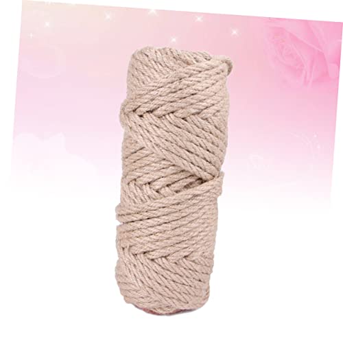 WEKAMOS Sisal Hanfseil Kratzbaum Katzen Zubehör Robust für Kratzstamm Katzen Kletterbrett Ersatzmaterial Kratzspielzeug für Zuhause von WEKAMOS