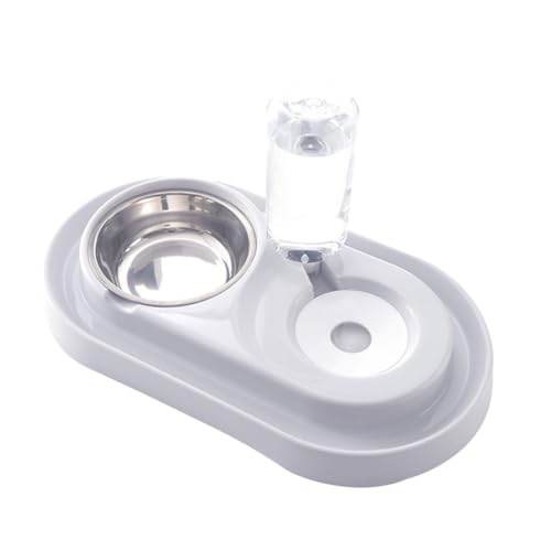 WEKAMOS Splashfester Tragbarer Haustier doppelnapf mit Automatischem Trinkbrunnen und Integrierter Wasserflasche Rutschfestes Design für Katzen und Hunde Leicht zu Reinigen WEKAMOS Splashfester Tragbarer Haustier doppelnapf mit Automatischem Trinkbrunnen und Integrierter Wasserflasche Rutschfestes Design für Katzen und Hunde Leicht zu Reinigen von WEKAMOS