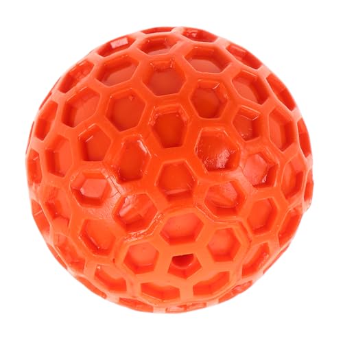 WEKAMOS Squeaky Hundespielzeug Ball Weicher Langlebiger Gummiball mit Honigwabenmuster Interaktives Kauball für Kleine Hunde Leicht zu Reinigen für Indoor und Outdoor WEKAMOS Squeaky Hundespielzeug Ball Weicher Langlebiger Gummiball mit Honigwabenmuster Interaktives Kauball für Kleine Hunde Leicht zu Reinigen für Indoor und Outdoor von WEKAMOS