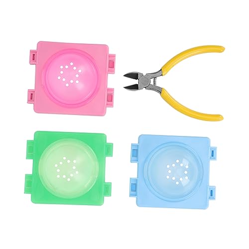 WEKAMOS Teiliges DIY Hamster Rohr Stopper aus Hochwertigem Kunststoff und Installieren mit Belüftungslöchern für Optimale Luftzirkulation Vielseitig für Außenkäfige und Hamstertunnel von WEKAMOS