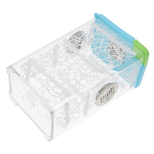 WEKAMOS Terrarium Springspinnengehege Zubehör Geckokäfig Bartagame Käfig Echsenkäfig Reptilienterrarien Springspinne-Gehege-Set Eidechsenträger Schildkrötengehege Eidechsenbecken Abs WEKAMOS Terrarium Springspinnengehege Zubehör Geckokäfig Bartagame Käfig Echsenkäfig Reptilienterrarien Springspinne-Gehege-Set Eidechsenträger Schildkrötengehege Eidechsenbecken Abs von WEKAMOS
