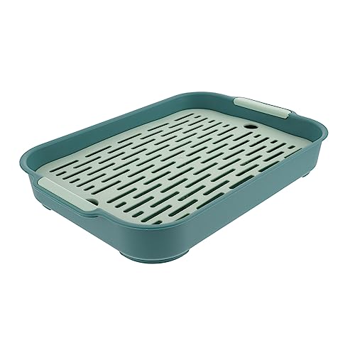 WEKAMOS Toilette für Kleintiere Rechteckige Box für Meerschweinchen Hamster Platzieren zu Reinigen mit Erhöhtem Haustier WEKAMOS Toilette für Kleintiere Rechteckige Box für Meerschweinchen Hamster Platzieren zu Reinigen mit Erhöhtem Haustier von WEKAMOS