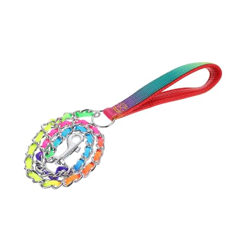 WEKAMOS Tragbare Bissbeständige Hundeleine für Große Hunde Metallkette Professionelles Design zur von Haustieren Praktische Lösung für Sicheres WEKAMOS Tragbare Bissbeständige Hundeleine für Große Hunde Metallkette Professionelles Design zur von Haustieren Praktische Lösung für Sicheres von WEKAMOS