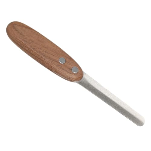 WEKAMOS Tragbarer Hundekrallenschleifer aus Holz mit Edelstahlfeile Ergonomischer Griff Sicherer Nageltrimmer für Kleine bis Große Haustiere Schonend und Langlebig zur Täglichen Pflege von WEKAMOS