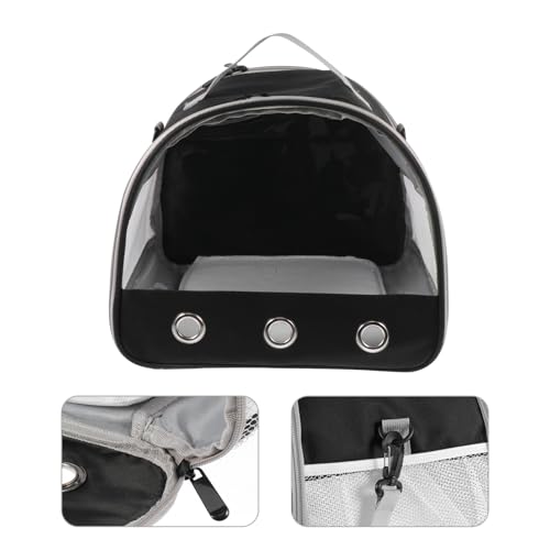 WEKAMOS Tragetasche für Kleine Haustiere mit Tragegriff Transparenter Atmungsaktiver Outdoor Hedgehog Carrier Geeignet für Hamster Meerschweinchen Streifenhörnchen und Andere Kleintiere WEKAMOS Tragetasche für Kleine Haustiere mit Tragegriff Transparenter Atmungsaktiver Outdoor Hedgehog Carrier Geeignet für Hamster Meerschweinchen Streifenhörnchen und Andere Kleintiere von WEKAMOS