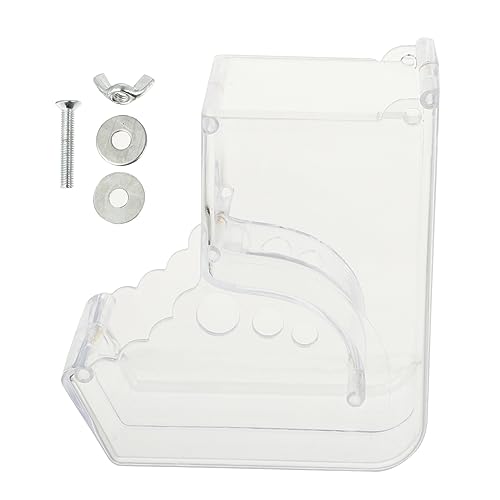 WEKAMOS Transparenter Hamsterspender mit Rutsch Funktion Abnehmbarer Reinigender Futterhalter aus Umweltfreundlichem für Hamster und Andere WEKAMOS Transparenter Hamsterspender mit Rutsch Funktion Abnehmbarer Reinigender Futterhalter aus Umweltfreundlichem für Hamster und Andere von WEKAMOS