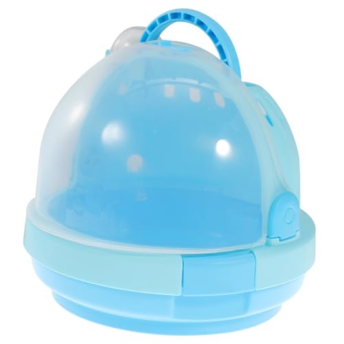 WEKAMOS Transparenter Kleintier transportkäfig mit Handgriff Tragbarer Hamsterkäfig für Reisen und Ausflüge Geeignet für Hamster Meerschweinchen Chinchilla und Kleine Haustiere WEKAMOS Transparenter Kleintier transportkäfig mit Handgriff Tragbarer Hamsterkäfig für Reisen und Ausflüge Geeignet für Hamster Meerschweinchen Chinchilla und Kleine Haustiere von WEKAMOS