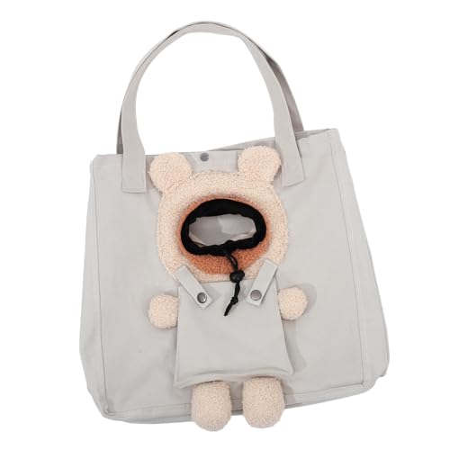 WEKAMOS Transporttasche für Kleine Hunde und Katzen Leichte Canvas Umhängetasche mit Großem Innenraum Atmungsaktiv Tragbar für Welpen und Reisen Modisches Design für Alltag und WEKAMOS Transporttasche für Kleine Hunde und Katzen Leichte Canvas Umhängetasche mit Großem Innenraum Atmungsaktiv Tragbar für Welpen und Reisen Modisches Design für Alltag und von WEKAMOS