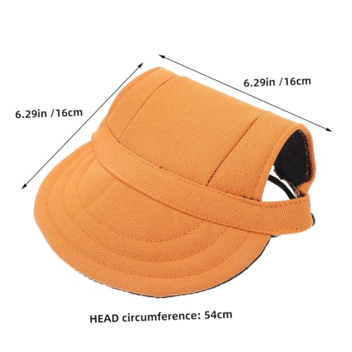 WEKAMOS Verstellbare Haustier Baseballmütze für Katzen Sonnenschutz Hut mit Ohrlöchern und Kinnriemen XL Logo Langlebig und Bequem für Outdoor Aktivitäten WEKAMOS Verstellbare Haustier Baseballmütze für Katzen Sonnenschutz Hut mit Ohrlöchern und Kinnriemen XL Logo Langlebig und Bequem für Outdoor Aktivitäten von WEKAMOS