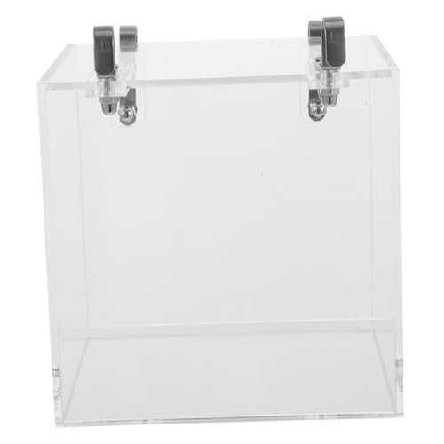 WEKAMOS Vogel Badebox aus Hochwertigem Kompakt und Multifunktional Geeignet für Wellensittiche und Kleine Papageien Stresslindernd und Leicht zu Reinigen für Käfig und Zuhause WEKAMOS Vogel Badebox aus Hochwertigem Kompakt und Multifunktional Geeignet für Wellensittiche und Kleine Papageien Stresslindernd und Leicht zu Reinigen für Käfig und Zuhause von WEKAMOS
