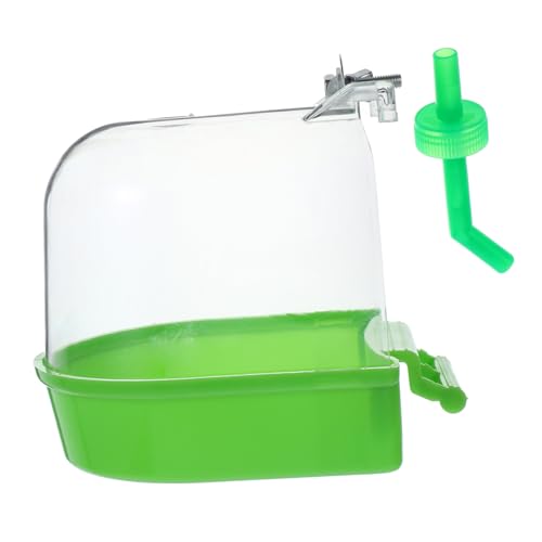 WEKAMOS Vogelbadewanne für Käfige Multifunktionale und Auslaufsichere Badebox für Papageien Nymphensittiche und Wellensittiche Sicher und Praktisch für Ihre Gefiederten Freunde für WEKAMOS Vogelbadewanne für Käfige Multifunktionale und Auslaufsichere Badebox für Papageien Nymphensittiche und Wellensittiche Sicher und Praktisch für Ihre Gefiederten Freunde für von WEKAMOS