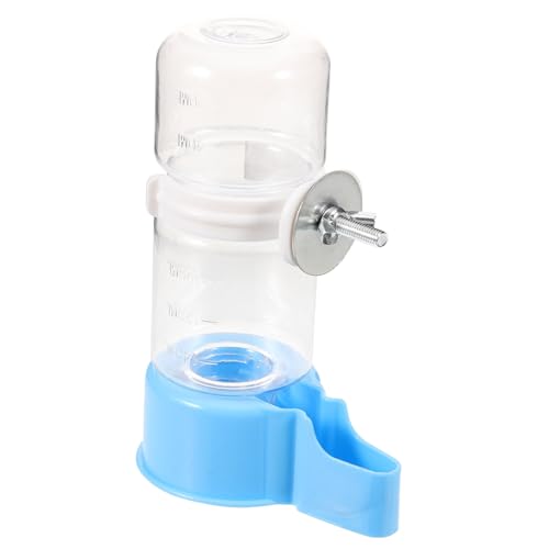 WEKAMOS Vogeltrinker Wachtel Hamster Meerschweinchenkäfig Kaninchen Hängender Futterautomat Aquarium Tigerwasser Haustier Wasserflaschen Wasserspender Für Hunde Teich Plastik von WEKAMOS