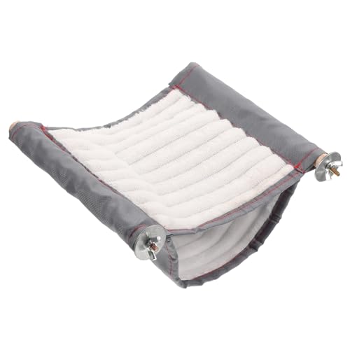 WEKAMOS Warme Hängematte für Kleintiere Großes Atmungsaktives Hamsterbett aus Weichem Material Komfortables Haustierbett für Meerschweinchen Ratten und Chinchillas Abnehmbar und Waschbar WEKAMOS Warme Hängematte für Kleintiere Großes Atmungsaktives Hamsterbett aus Weichem Material Komfortables Haustierbett für Meerschweinchen Ratten und Chinchillas Abnehmbar und Waschbar von WEKAMOS