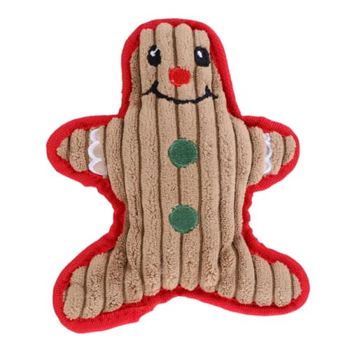 WEKAMOS Weihnachts Kauspielzeug für Hunde Plüsch mit Integriertem Quietschlautsprecher Robustes Beißspielzeug zur Zahnpflege und Beschäftigung Niedliche Cartoon Form für Kleine und WEKAMOS Weihnachts Kauspielzeug für Hunde Plüsch mit Integriertem Quietschlautsprecher Robustes Beißspielzeug zur Zahnpflege und Beschäftigung Niedliche Cartoon Form für Kleine und von WEKAMOS