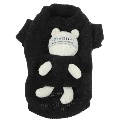 WEKAMOS Winterfeste Hundeweste aus Weichem Baumwollplüsch Dicke Outdoor Hundekleidung Warme Welpenjacke für Kleine und Mittelgroße Hunde Atmungsaktiv Bequem und Langlebig von WEKAMOS
