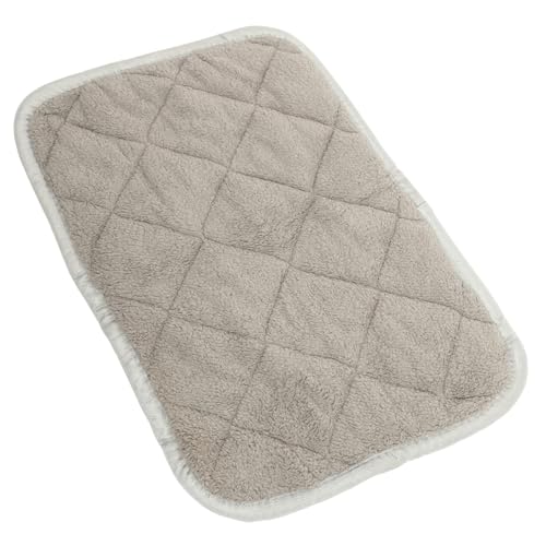 WEKAMOS Winterliche Extra Dicke rutschfeste Schlafunterlage für Hunde und Katzen Waschbare Warme Matte Einsetzbar als Schlafkissen und Ruheplatz für Welpen und Haustiere von WEKAMOS