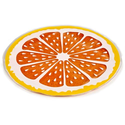 Well Home Kühlmatte, orangefarbenes Design für Haustiere, Ø 35 cm, PVC Well Home Kühlmatte, orangefarbenes Design für Haustiere, Ø 35 cm, PVC von WELL HOME MOBILIARIO & DECORACIÓN