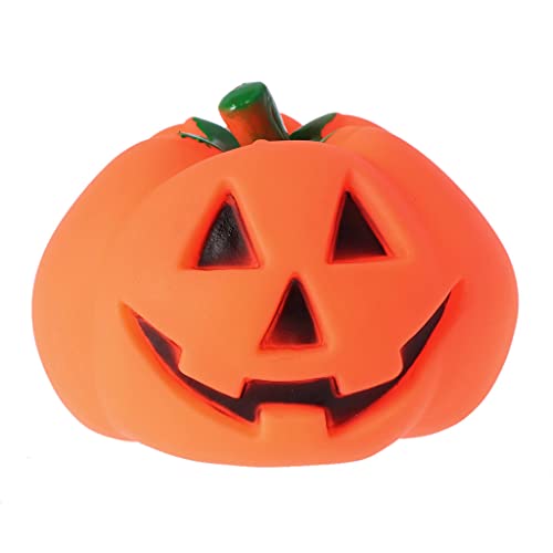 WELLDOER Quietschendes Kauspielzeug für Hunde, lustiges Kürbis-Design, Sound-Spielzeug für Halloween, Haustier-Spielzeugbox für Hunde WELLDOER Quietschendes Kauspielzeug für Hunde, lustiges Kürbis-Design, Sound-Spielzeug für Halloween, Haustier-Spielzeugbox für Hunde von WELLDOER