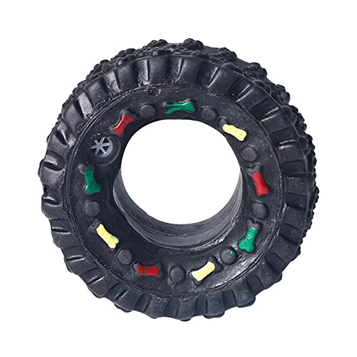 WELLDOER Tires Pet Dog Toys For Small And Sized Dogs Interactive Pet Supplies Dog Chewing Tire Toy Resistant Puppy Toys For Tething von WELLDOER