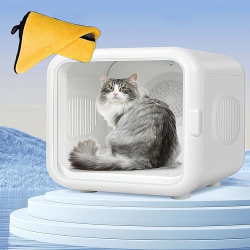 WENMEE Ultimative Haustier-Trocknerbox – Ultraleise, Intelligente Temperaturregelung, 360° Effizient Für Hunde Und Katzen WENMEE Ultimative Haustier-Trocknerbox – Ultraleise, Intelligente Temperaturregelung, 360° Effizient Für Hunde Und Katzen von WENMEE