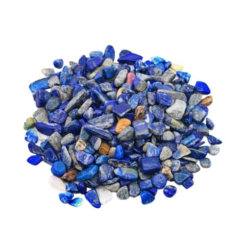 WENYOG Aquarium Steine 150g 100g Aquarium Dekoration Stein Aquarium Hintergrund Bunte Kristall Rock Kies Hausgarten Dekor Zubehör 7-9mm(Blue3,100g) von WENYOG
