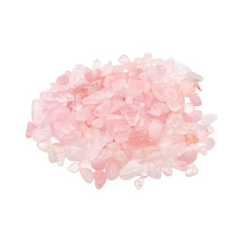 WENYOG Aquarium Steine 150g 100g Aquarium Dekoration Stein Aquarium Hintergrund Bunte Kristall Rock Kies Hausgarten Dekor Zubehör 7-9mm(Pink,100g) von WENYOG