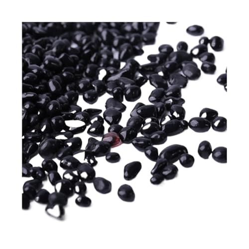 WENYOG Aquarium Steine 250g Kristallsand Aquariumboden Sand Landschaftsbau Dekostein Aquarium Aquatischer Sand Schildkrötensand Dekorationen(Black) von WENYOG