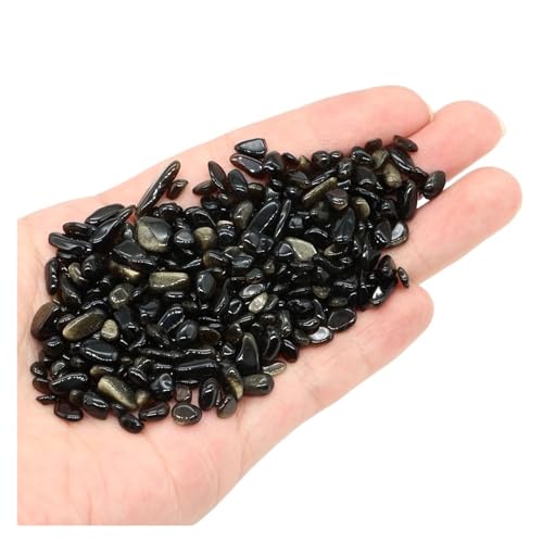 WENYOG Aquarium Steine Gemischte Quarzkristallsplitter, Stein, Fels, Kies, Probe, Aquarium, Aquarium, Dekoration, natürliche Trommelsteine ​​und Erzmineralien(Color13,100g) von WENYOG