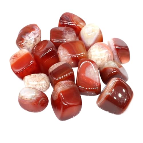 WENYOG Aquarium Steine Trommelsteine, Massenerz, Kies, Probe, Heilkristalle, Quarz, Energieedelsteine, Mineralien, Aquarium, Garten, Heimdekoration(Color27,50g) von WENYOG
