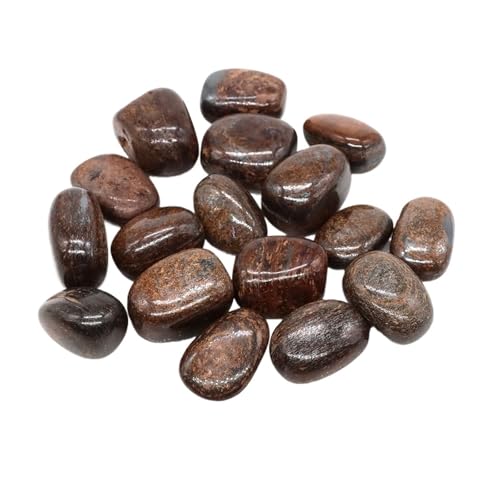 WENYOG Aquarium Steine Unregelmäßige Trommelsteinlandschaft Jaspis Reiki Heilkristall Energie Quarz Mineralprobe Aquarium Hausgarten Dekor(Color14,500g) von WENYOG