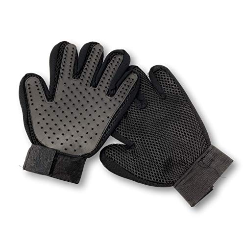WEPO Haustier Fellpflegehandschuh/Bürsten Handschuh - Enthaarungshandschuhe/Massagebürste für Hunde Katzen - Fellpflege - Schwarz WEPO Haustier Fellpflegehandschuh/Bürsten Handschuh - Enthaarungshandschuhe/Massagebürste für Hunde Katzen - Fellpflege - Schwarz von WEPO