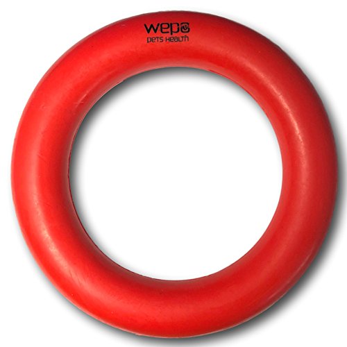 WEPO Puller Ring Hund Ø 15cm Rot - Spielzeug Hunde Beschäftigung - Zerrspielzeug Hund - Dog Toy - Ringe Training für Welpen, kleine & große Hunde - Auslastung & gesunde Zähne WEPO Puller Ring Hund Ø 15cm Rot - Spielzeug Hunde Beschäftigung - Zerrspielzeug Hund - Dog Toy - Ringe Training für Welpen, kleine & große Hunde - Auslastung & gesunde Zähne von WEPO