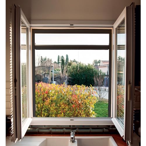 WERKA PRO Rolloschutz für Fenster aus anthrazitgrauem Aluminium 130 x 160 cm WERKA PRO Rolloschutz für Fenster aus anthrazitgrauem Aluminium 130 x 160 cm von WERKA PRO