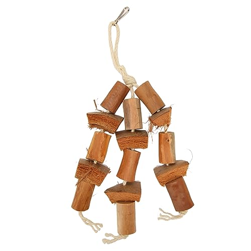 Vogel Papageien Kau Spielzeug, Vogel Schaukel Kau Spielzeug Holz Vogelkäfig Zubehör, Vogelkäfig Hängende Spielzeuge, Log Kokosnuss Schale Vogels Ch Nabel und Klaue Schärf Vogel Papageien Kau Spielzeug, Vogel Schaukel Kau Spielzeug Holz Vogelkäfig Zubehör, Vogelkäfig Hängende Spielzeuge, Log Kokosnuss Schale Vogels Ch Nabel und Klaue Schärf von WERTSWF