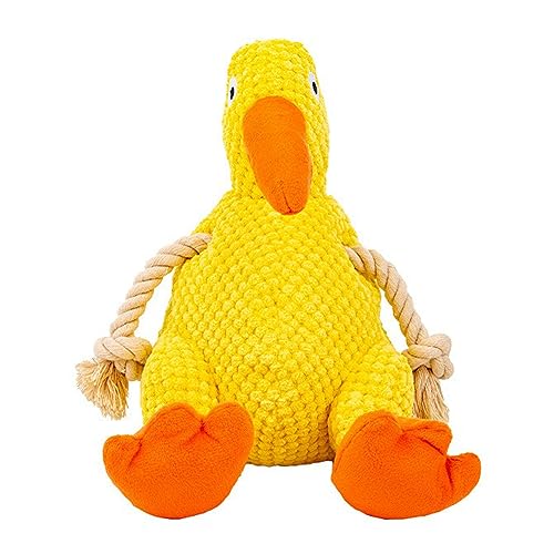 WERTSWF Hunde-Plüschspielzeug, Interaktives Quietschendes Huhn-Haustierspielzeug, Stofftier-Hunde-Plüschtier mit Knisterpapier, Bissfester Zahnreiniger, Großes Hundespielzeug für Heimtierbedarf(#1) WERTSWF Hunde-Plüschspielzeug, Interaktives Quietschendes Huhn-Haustierspielzeug, Stofftier-Hunde-Plüschtier mit Knisterpapier, Bissfester Zahnreiniger, Großes Hundespielzeug für Heimtierbedarf(#1) von WERTSWF
