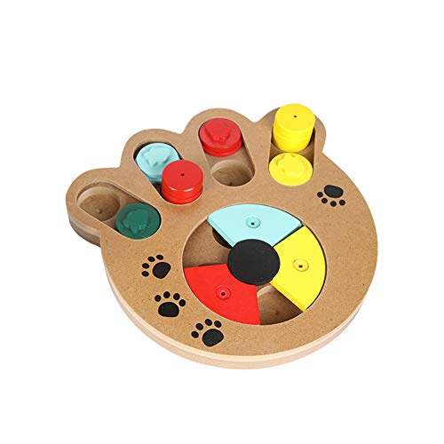 WESEEDOO Futterball für Hunde Haustier Ball Spielzeug Hund behandeln Spielzeug Puzzle Welpe Kinderkrankheiten Spielzeug Haustierzubehör Tough Dog Toys A von WESEEDOO