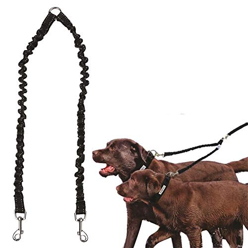WESEEDOO Hunde Leine Katzenleine Reflektierende Hundeleine Trainingsleitung für Hunde Hundegürtel Hundetraining Lead Slip Lead für Hunde Black von WESEEDOO