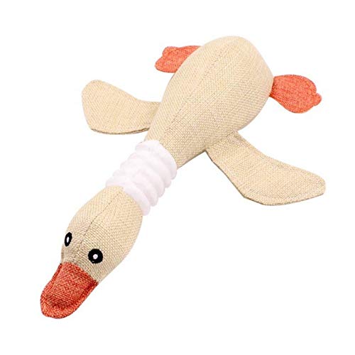 WESEEDOO Hunde Spielzeug Kleine Hunde hundespielzeug plüschtier Hundespielzeug für kleine Hunde Hundespielzeug Squeaky Quietschendes Spielzeug Cream-Colored von WESEEDOO