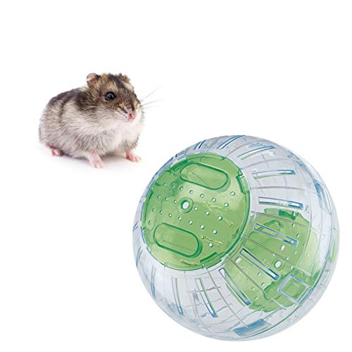 WESEEDOO Hamster laufrad laufrad Hamster Hamster übung Ball Hamster Rad stille Spinner Hamster in eine Ball Spielzeug Holz Hamster Rad Stille Hamster Rad Green von WESEEDOO