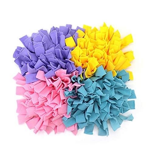 WESEEDOO Schnüffelrasen Schnüffelteppich für Hunde Hund interaktives Spielzeug Snuffle Mat Hundegehirnspiele Stress Release Snuffle Mat Hund behandeln Mat 8 von WESEEDOO