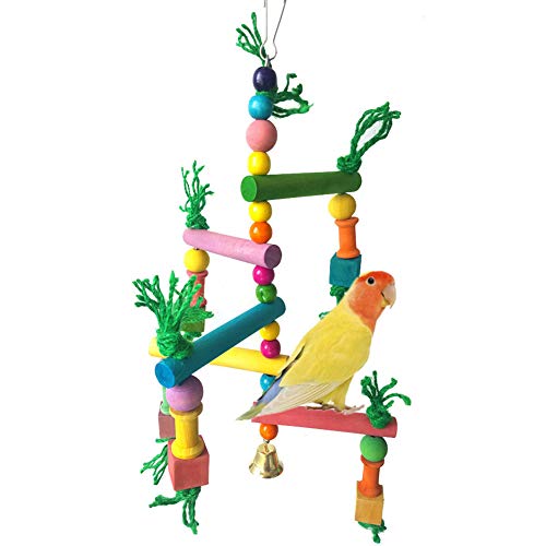 WESEEDOO VogelkäFig ZubehöR Wellensittich Papageienspielzeug Papagei Spielzeug Papageienbarsch Vögel Spielzeug Papagei Spielzeug von WESEEDOO