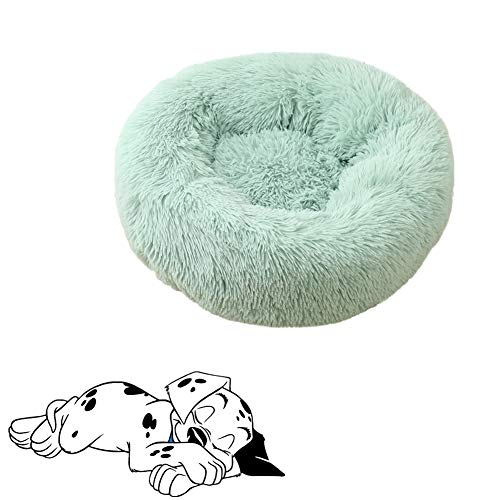 WESEEDOO hundebett kleine Hunde hundebett Grosse Hunde Haustierbetten Für Katzen Hundebett Kätzchenbett Flauschiges Katzenbett Donut Hundebett Fruit Green,80cm/31.5in von WESEEDOO