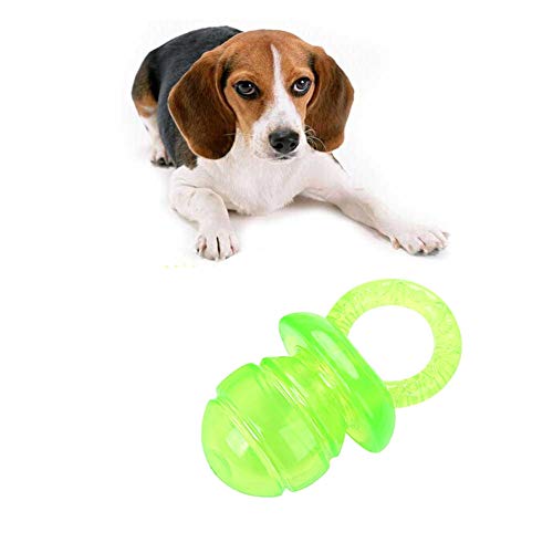 WESEEDOO hundespielzeug unzerstörbar hundespielzeug Wasser Hund behandelt für welpen Kauen für Hund Welpen Spielzeug von 8 wochen Unzerstörbar Hund Spielzeug Green von WESEEDOO
